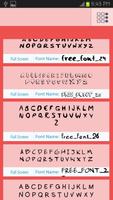 50 Written Fonts Style imagem de tela 3