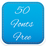 50 Fonts Free иконка