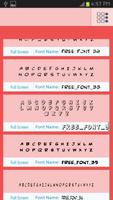 50 Fonts Free スクリーンショット 3