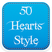 ”50 Hearts Fonts Style