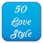 Icona 50 Love Fonts Style