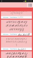50 Romance Fonts Style syot layar 1