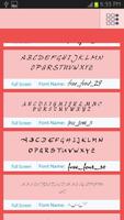50 Romance Fonts Style syot layar 3