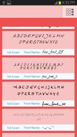 50 Romance Fonts Style ảnh chụp màn hình 3