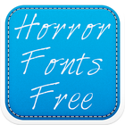 Horror Fonts Free ikon