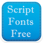 Script Fonts Free أيقونة