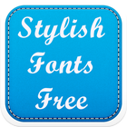 Stylish Fonts Free icône