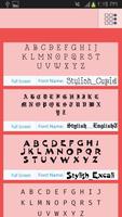 Stylish Fonts Free ảnh chụp màn hình 2