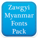 Zawgyi Myanmar Fonts Pack APK