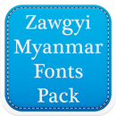 Zawgyi Myanmar Fonts Pack-APK