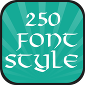 تحميل   250 Font Style APK 