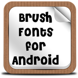 Brush Fonts for Android иконка