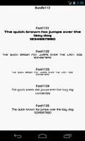 پوستر Fonts for FlipFont 113