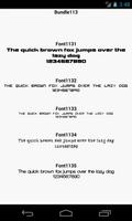 Fonts for FlipFont 113 स्क्रीनशॉट 1