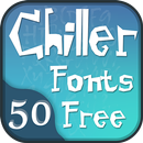 50 Chiller Fonts Free APK