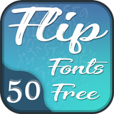 50 Flip Fonts Free icône