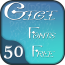 50 Gigi Fonts Free APK