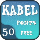 50 Kabel Fonts Free APK