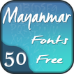 50 Myanmar Fonts Free