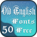 50 Old English Fonts Free APK