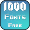 1000 Fonts Free