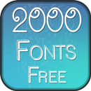 2000 Fonts Free APK