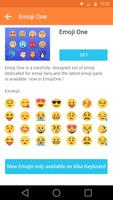 Emoji Plus for Galaxy-Kika screenshot 1