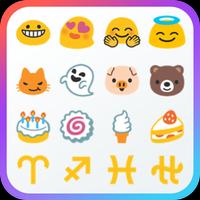 برنامه‌نما Emoji Font 3 عکس از صفحه