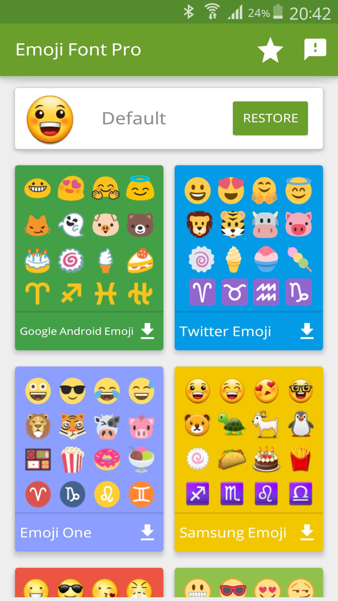 Emoji Font Pro -Emoticons For Android - Apk Download