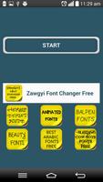 Zawgyi Font Changer Free Poster