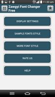 Zawgyi Font Changer Free captura de pantalla 1