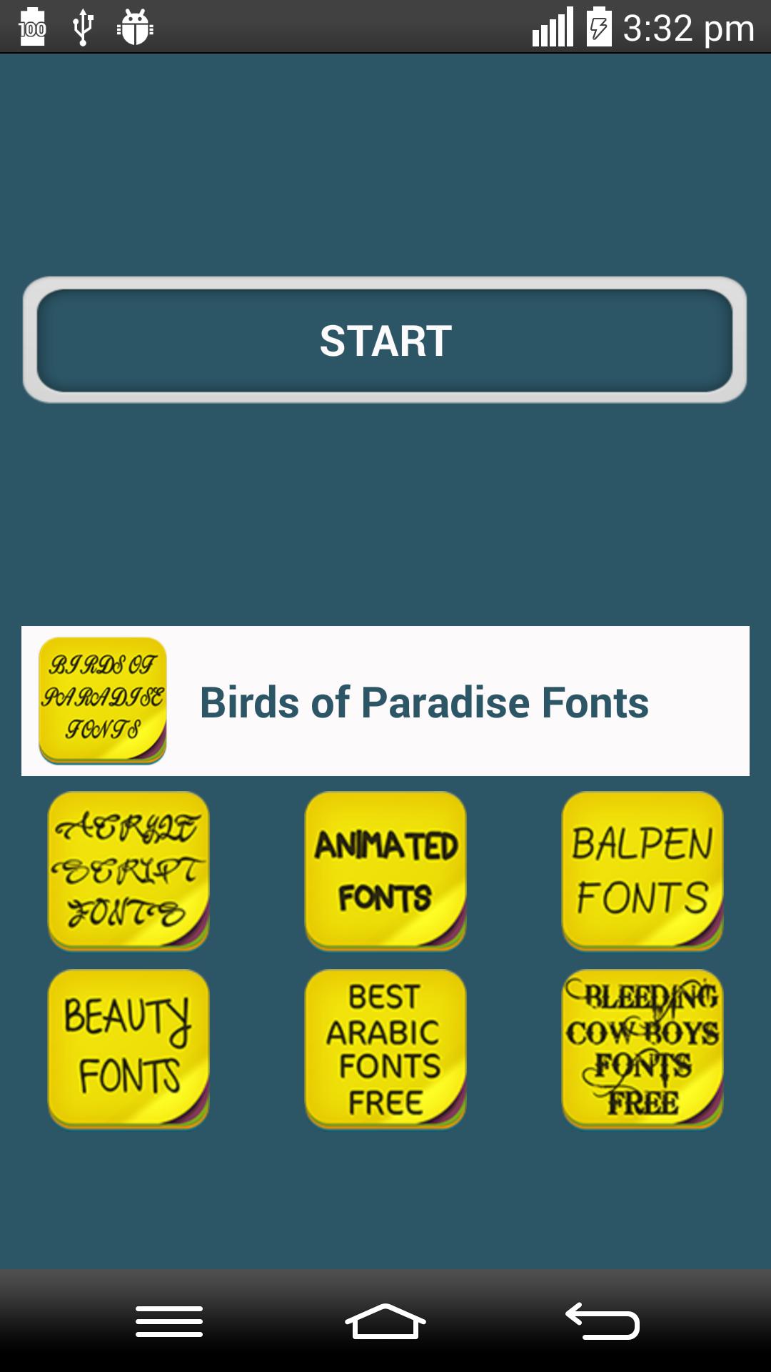 Birds Of Paradise Fonts For Android Apk Download