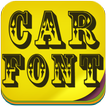 Car Fonts