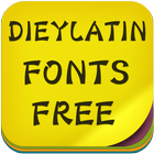 Diey Latin Fonts Free icône