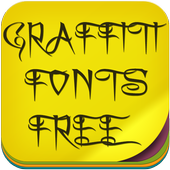 Graffiti Fonts Free أيقونة