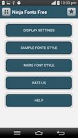 Ninja Fonts Free screenshot 1