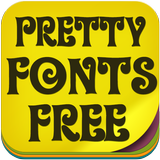 Pretty Fonts Free icône