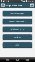 Script Fonts Free screenshot 1