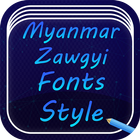 Myanmar Zawgyi Font Style иконка