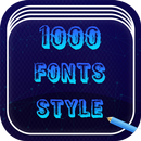 1000 Font Style APK