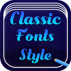 Classic Font Style 아이콘