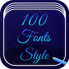 100 Font Style icon