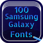 100 Samsung Galaxy Font Style-icoon