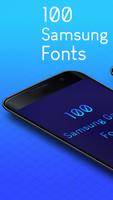100 Samsung Galaxy Font Style โปสเตอร์