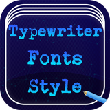 Typewriter Font Style иконка