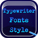 Typewriter Font Style APK