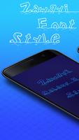 Zawgyi Design Galaxy Fonts Style Free পোস্টার