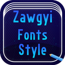 Zawgyi Font Style APK