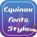 Equinox Font Style APK