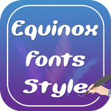 Equinox Font Style icône